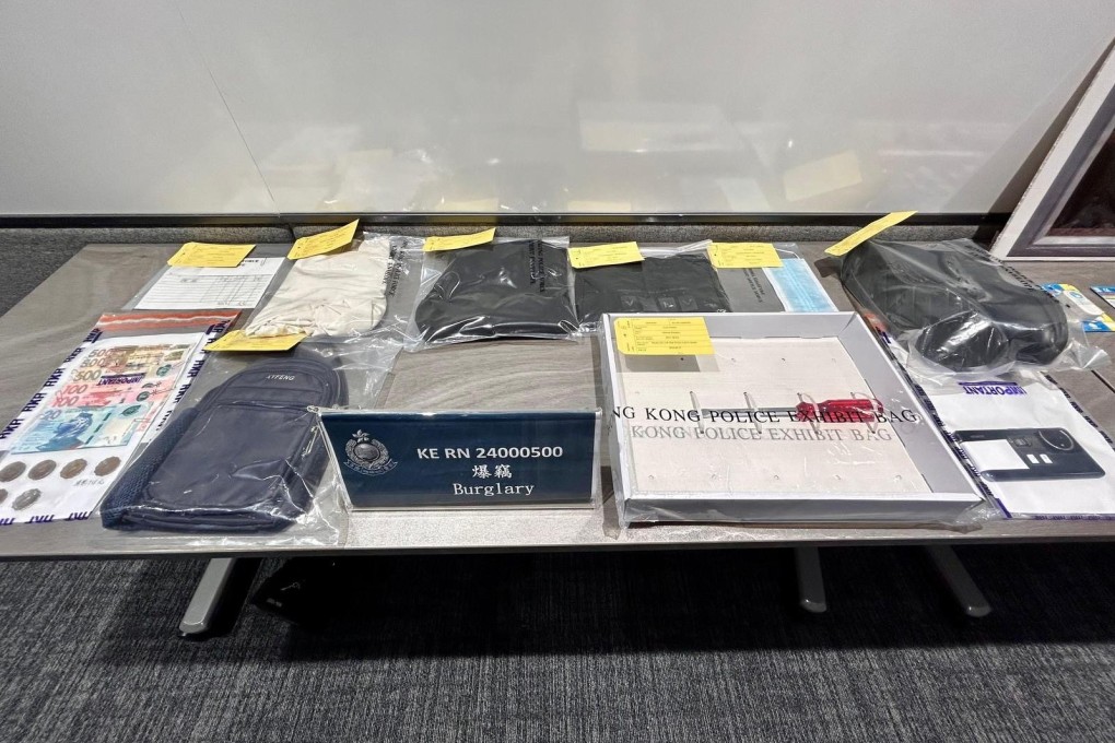 Evidence seized by police during the operation. Photo: Handout