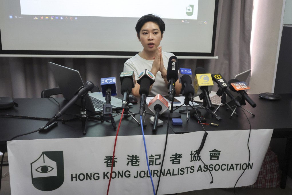 HKJA chairwoman Selina Cheng says the association is determined to bring attention to the intimidation campaign and send a signal it will not be tolerated. Photo: Dickson Lee