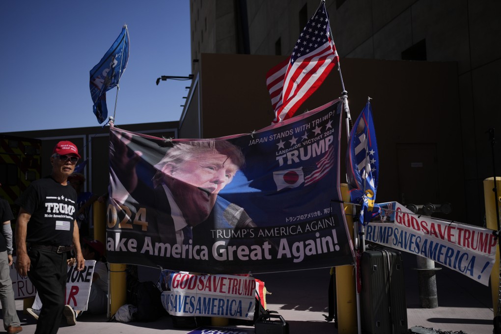 US presidential candidate Donald Trump doubles down on his attacks on immigrants. Photo: AP