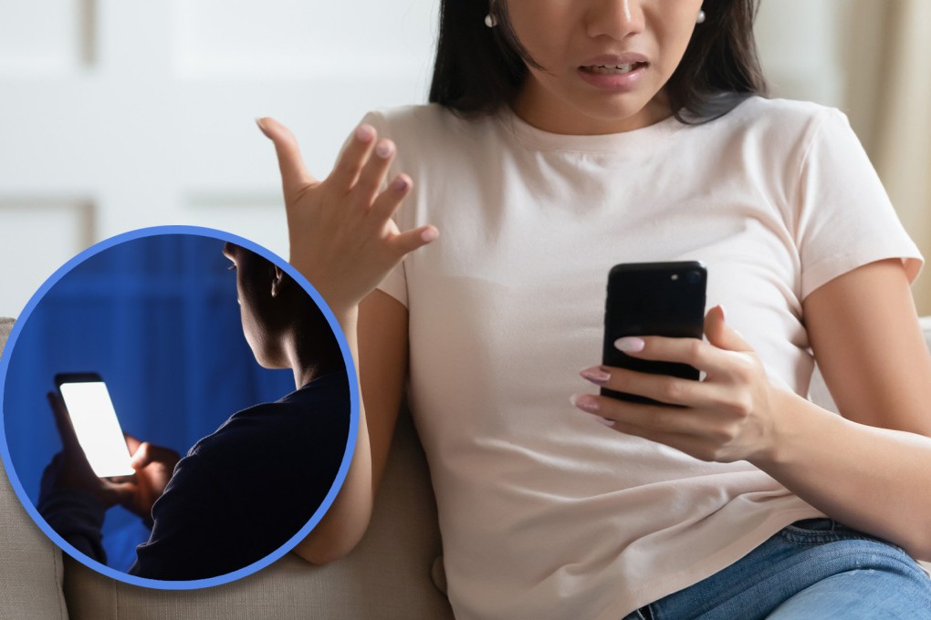 Despite her complaints about the incessant nuisance calls, her husband remained unconcerned, prompting her suspicion. Photo: SCMP composite/Shutterstock