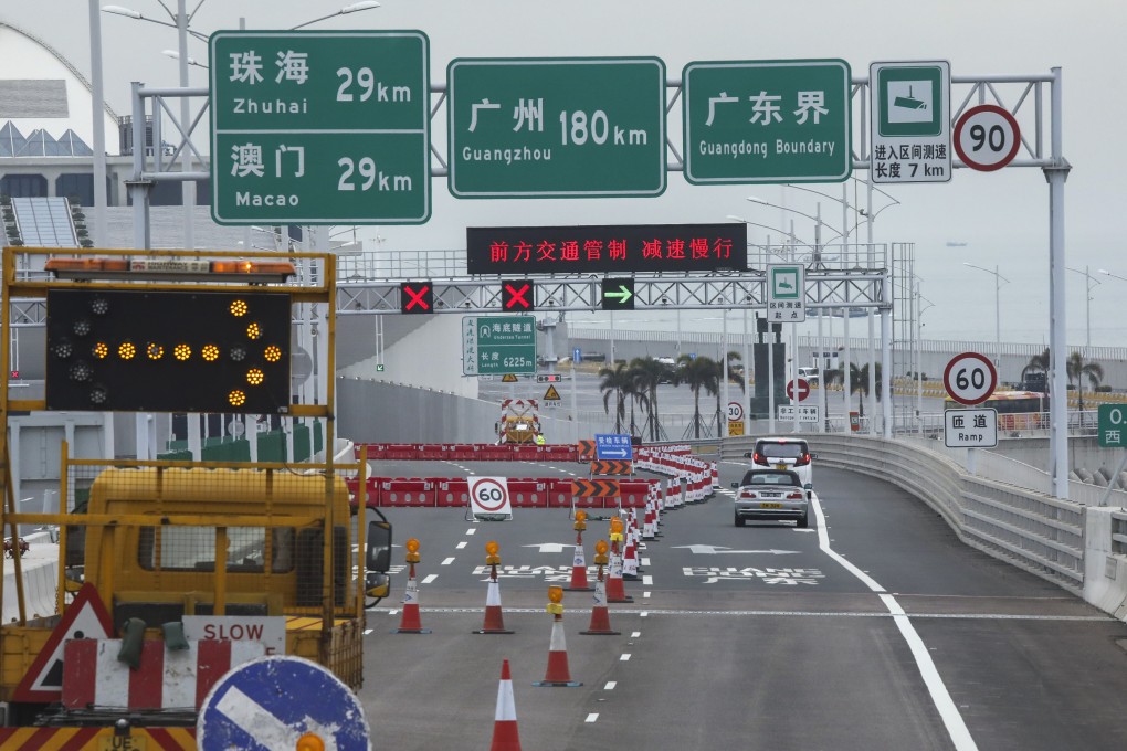 Hong Kong residents have been allowed to drive to neighbouring Guangdong province with a temporary licence since July last year. Photo: Dickson Lee