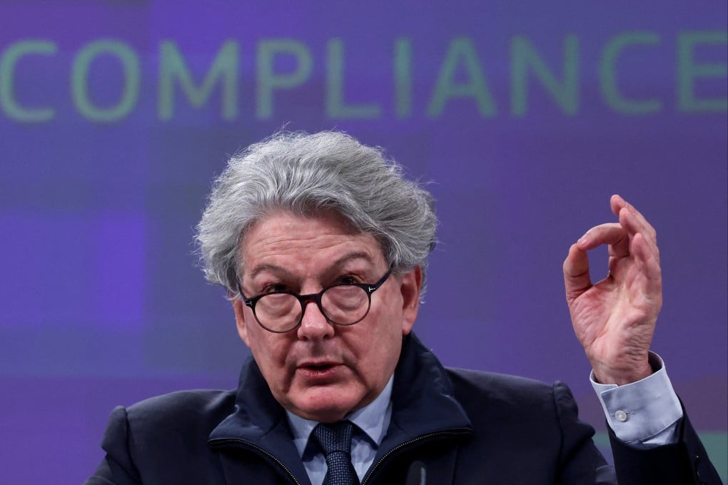 Thierry Breton, the European Union’s influential internal market chief. Photo: Reuters