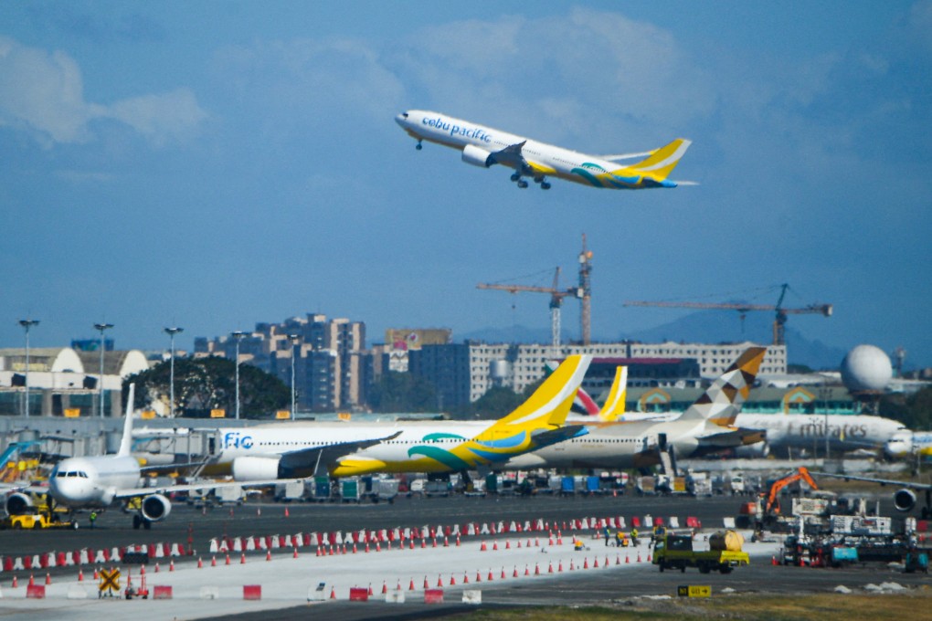 Philippine-based Cebu Pacific’s president has said his airline would not restore Beijing flights because air travel had fallen short of pre-pandemic demand. Photo: AFP