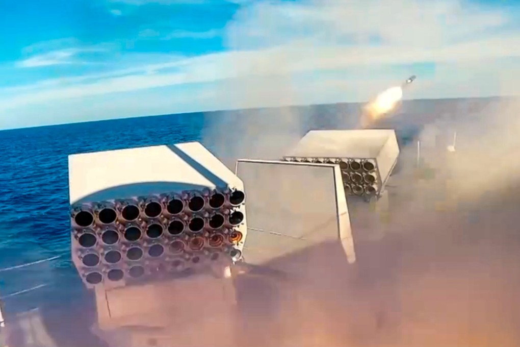 The latest episode of a documentary series broadcast in mainland China featured footage of PLA exercises and a full account of how a Taiwan landing would be achieved. Photo: CCTV