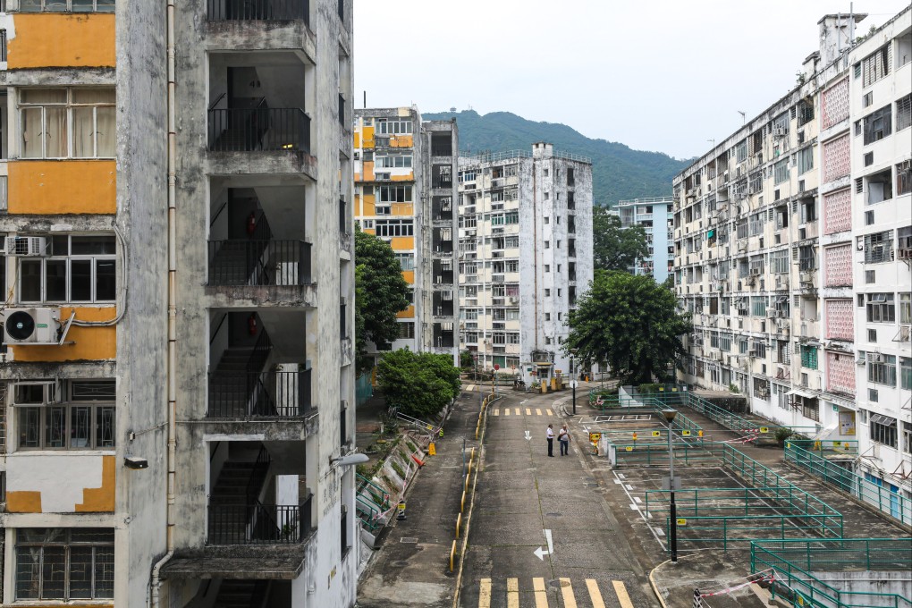 Tai Hang Sai Estate in Shek Kip Mei is Hong Kong’s only privately owned low-rent housing estate Photo: Xiaomei Chen