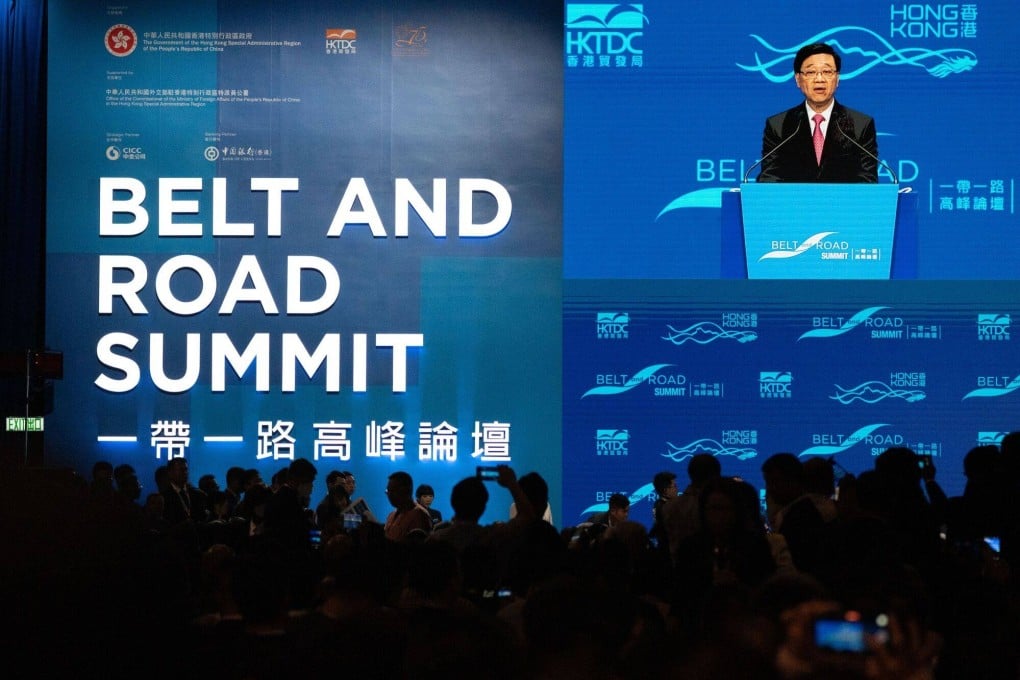 The Belt and Road Summit took place in Hong Kong last week. Photo: Bloomberg