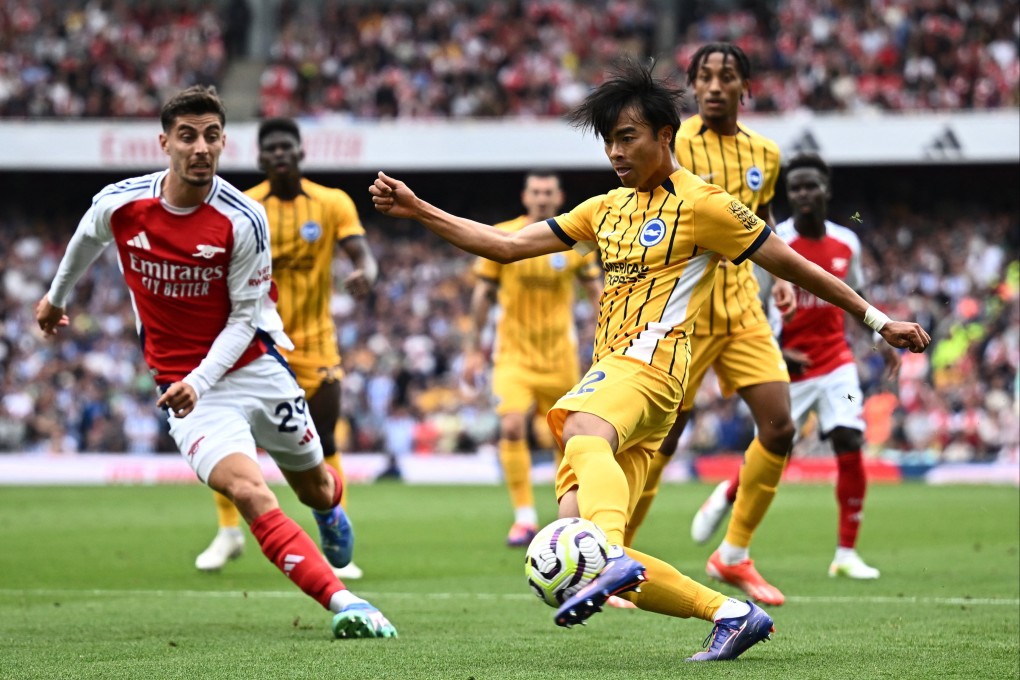 Japanese players are seen as good value, with Brighton paying just £2.5 million (US$3.3 million) to sign the winger Kaoru Mitoma from the J.League in 2021. Photo: Reuters