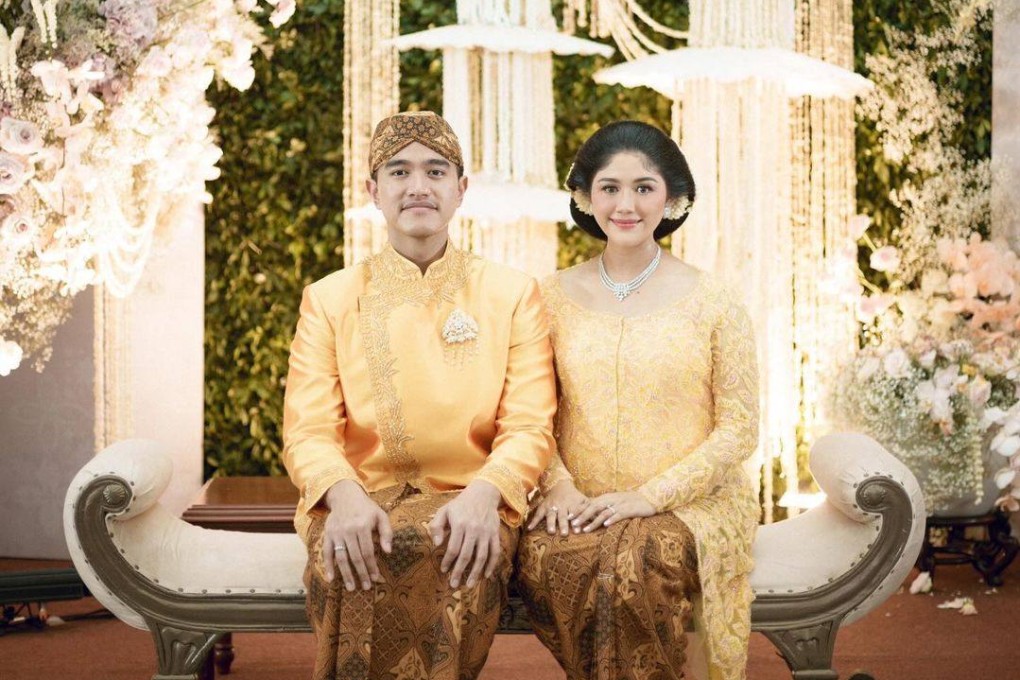 Erina Gudono and her husband Kaesang Pangarep, the youngest son of Indonesian President Joko Widodo. Photo: Instagram/erinagudono