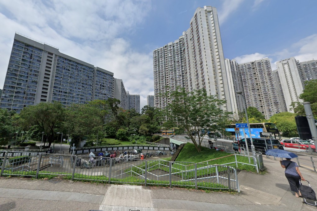 The woman had lived with her husband at Heng On Estate in Ma On Shan for more than 40 years. Photo: Google map