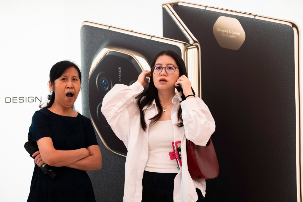 The ludicrously high grey-market prices for the Mate XT reflects Huawei Technologies’ success in stealing Apple’s thunder in the same month the US firm launched its new iPhone 16 series. Photo: EPA-EFE