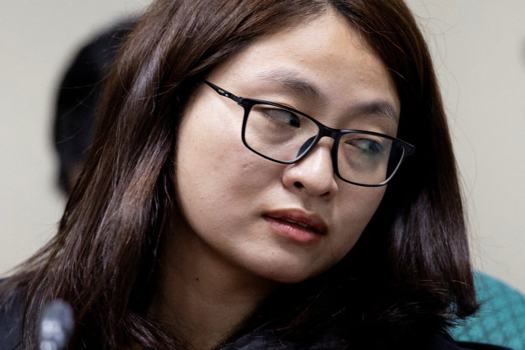 Alice Guo, also known as Chinese national Guo Hua Ping, attends a Philippine Senate hearing on September 9. Photo: Reuters