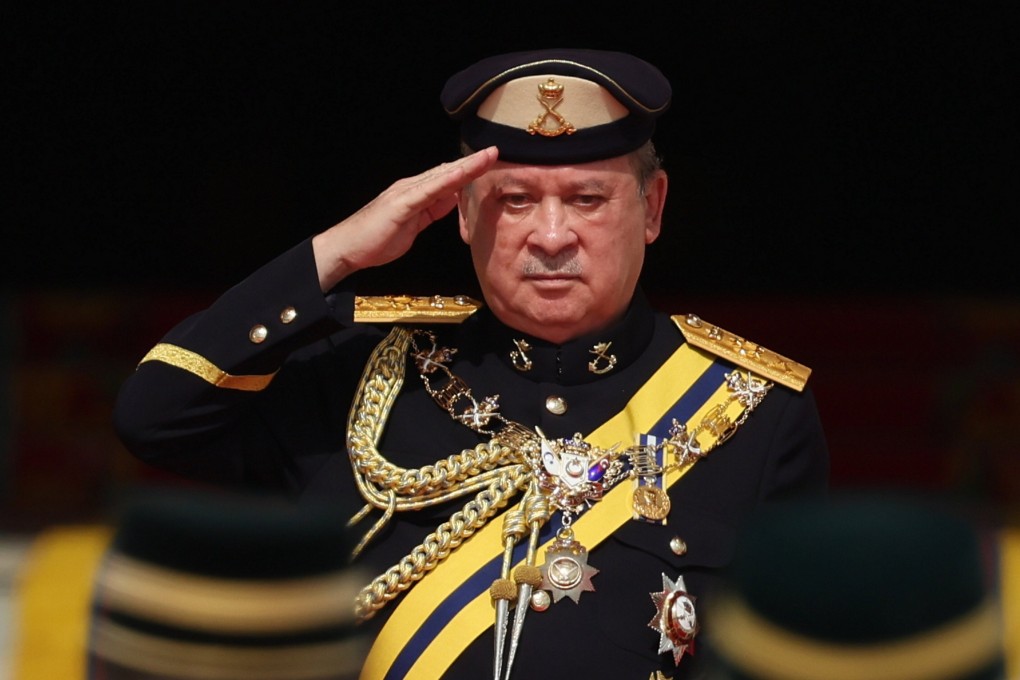Sultan Ibrahim Iskandar and his family are the rulers of Johor, the southern Malaysian state just across from Singapore. Photo: EPA-EFE