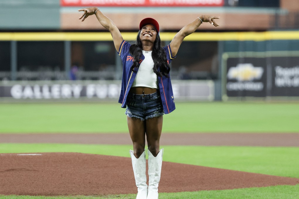 Simone Biles keeps a ‘worry journal’ to ease anxiety. Photo: USA TODAY Sports