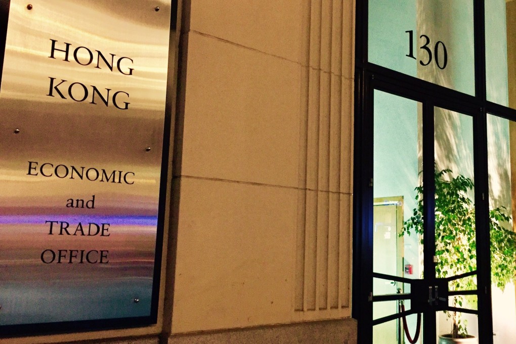 The Hong Kong Economic and Trade Office in the US city of San Francisco, California. Photo: Frank Chen