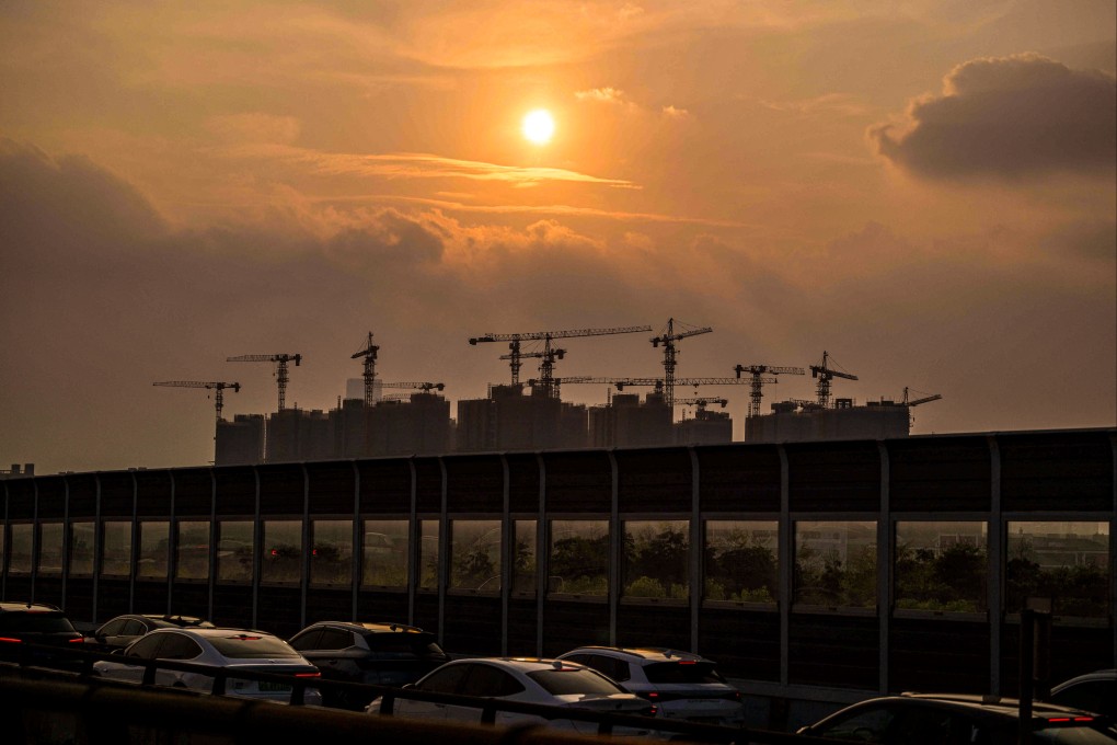 China left a mortgage-linked lending rate unchanged on Friday, despite rising calls to help revive the crisis-hit property market amid deflationary pressures in the slowing economy. Photo: AFP