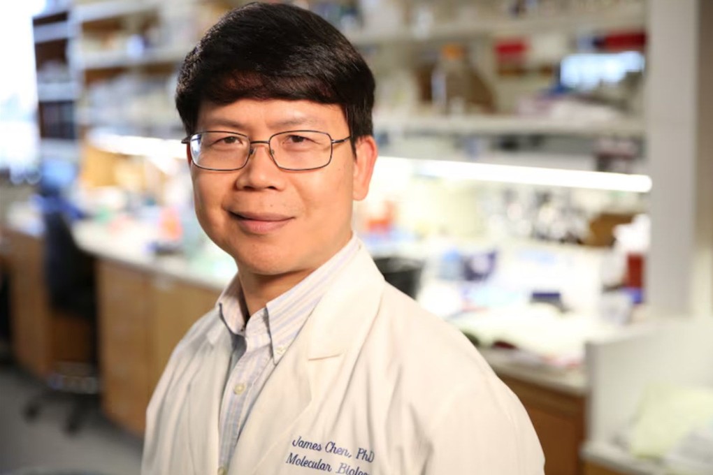 Chen Zhijian is the sixth scientist of Chinese origin to receive a Lasker Award, and the second Chinese recipient in the basic research category. Photo: Handout
