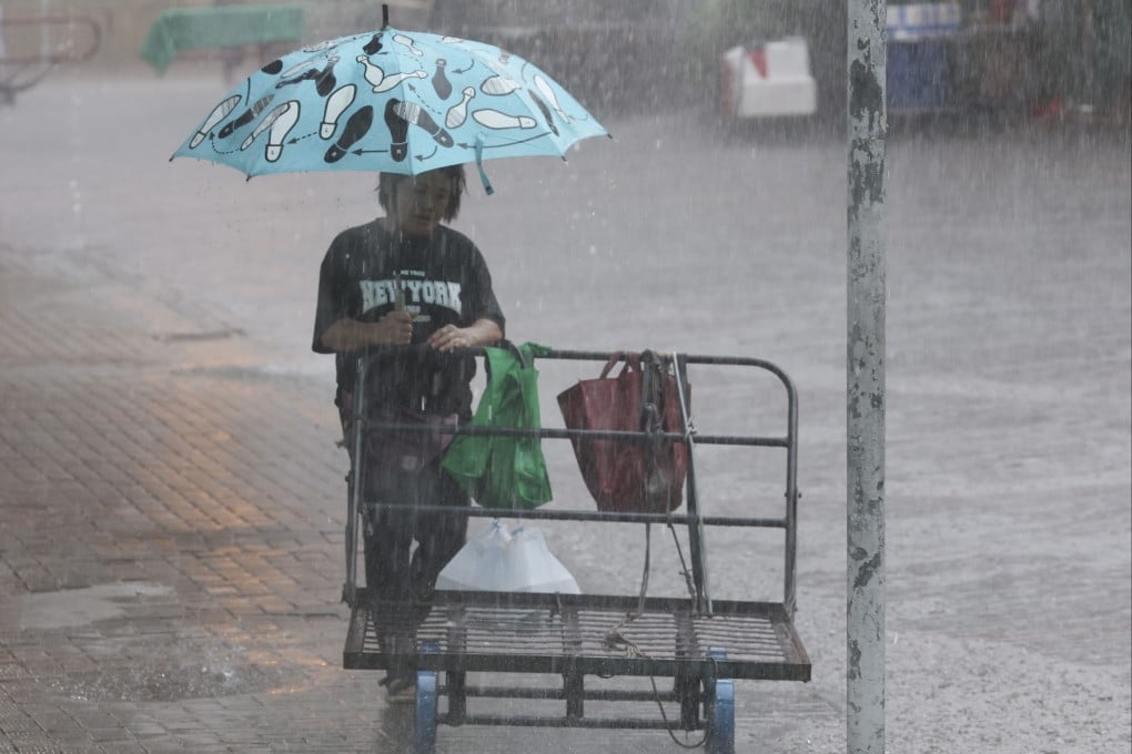 The forecaster warned of possible flooding in an earlier update. Photo: Edmond So