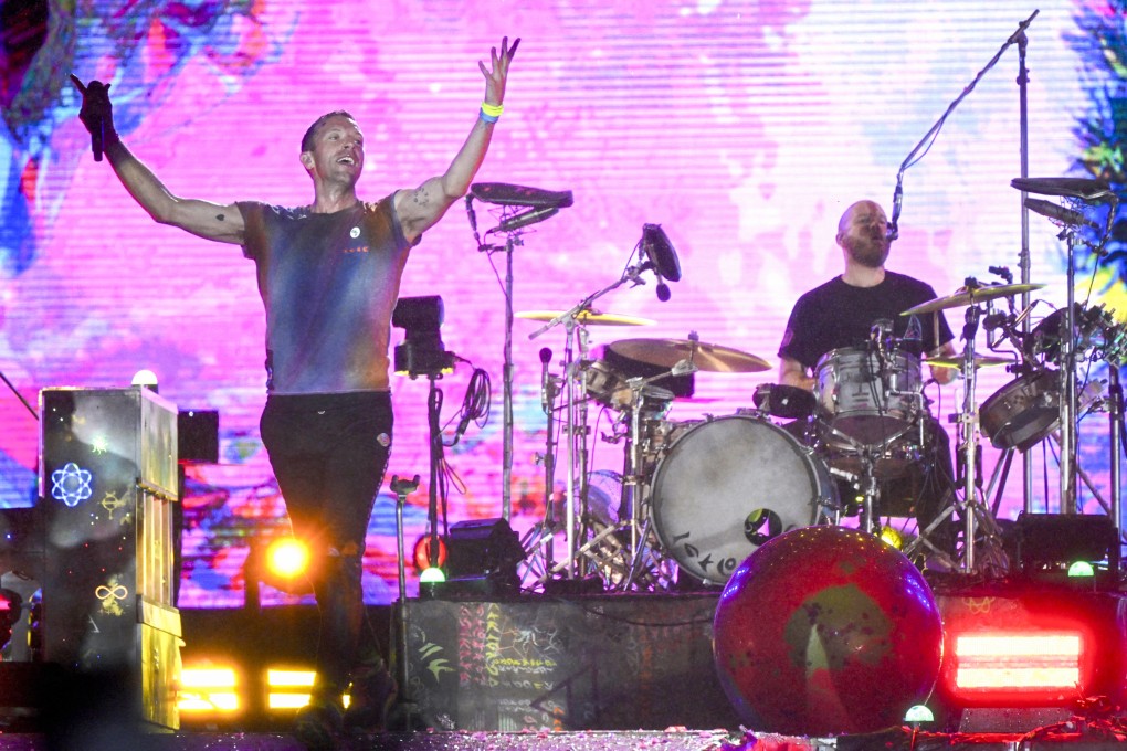 British band Coldplay will perform in Hong Kong in April of next year. Photo: AFP