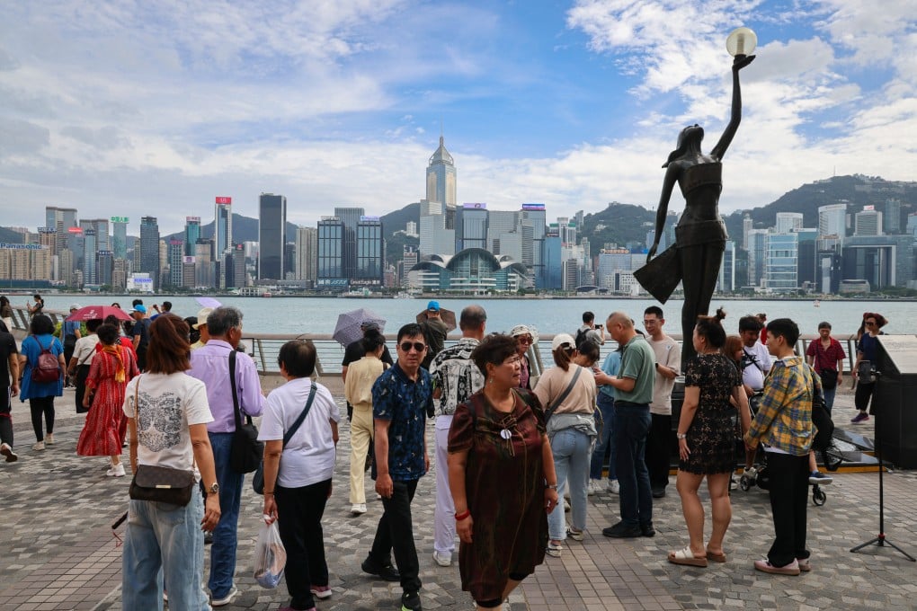 Hong Kong’s Avenue of Stars in Tsim Sha Tsui is among popular locations for tourists to visit. Photo: Jelly Tse