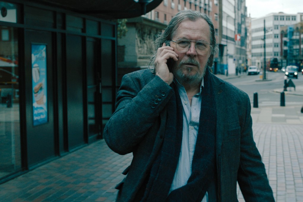 Gary Oldman in a still from Slow Horses. Photo: Apple TV+