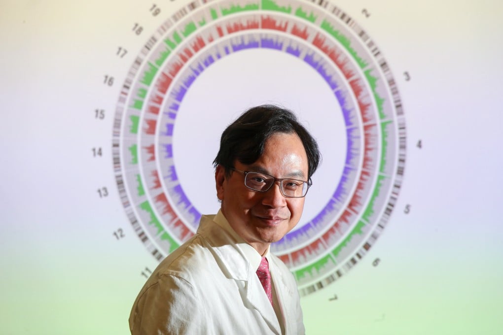 Professor Dennis Lo has been at Chinese University since returning from Britain in 1997. Photo: K. Y. Cheng