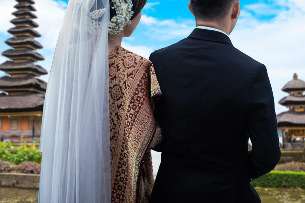 There has been online condemnation of the practice of poor Indonesian women entering “quickie” marriages with rich overseas tourists to make ends meet. Photo: SCMP composite/Shutterstock