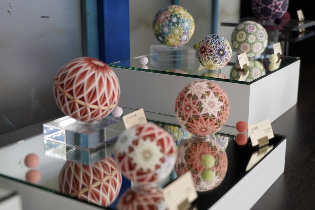 Japanese temari creates timeless artistic treasures that can be passed down for centuries. Photo: AP