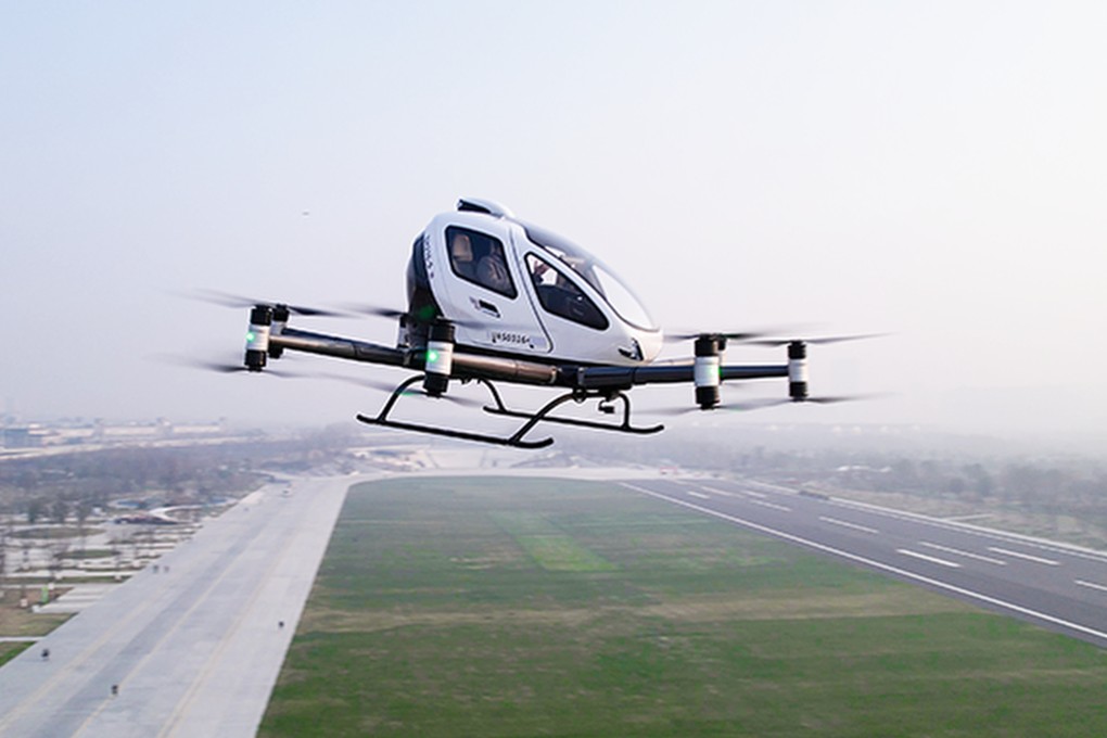 The low-altitude economy across the country was estimated to reach between 3 trillion and 5 trillion yuan in 2025, a lawmaker said. Photo: Handout