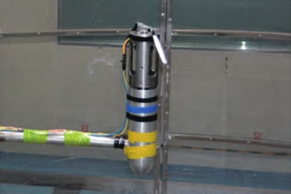 The propulsion system of the new Chinese drone is tested in a wind tunnel. Photo: Xian Modern Control Technology Research Institute