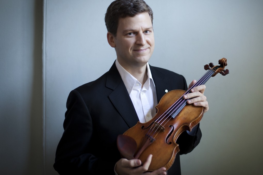 Violinist James Ehnes will perform in the opening recital for the Hong Kong Generation Next Arts music festival, which is bringing big names from various genres together for a series of concerts. Photo: courtesy of Hong Kong Generation Next Arts