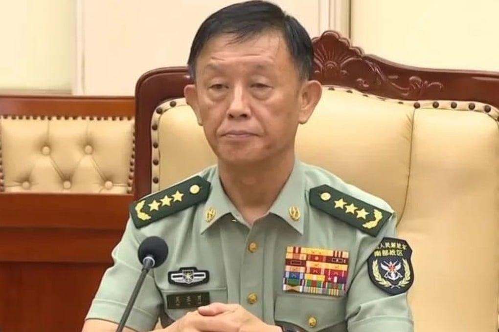 General Wu Yanan, the PLA commander responsible for the South China Sea, visited the US for the annual Indo-Pacific Chiefs of Defence Conference last week. Photo: Weibo/野马共和
