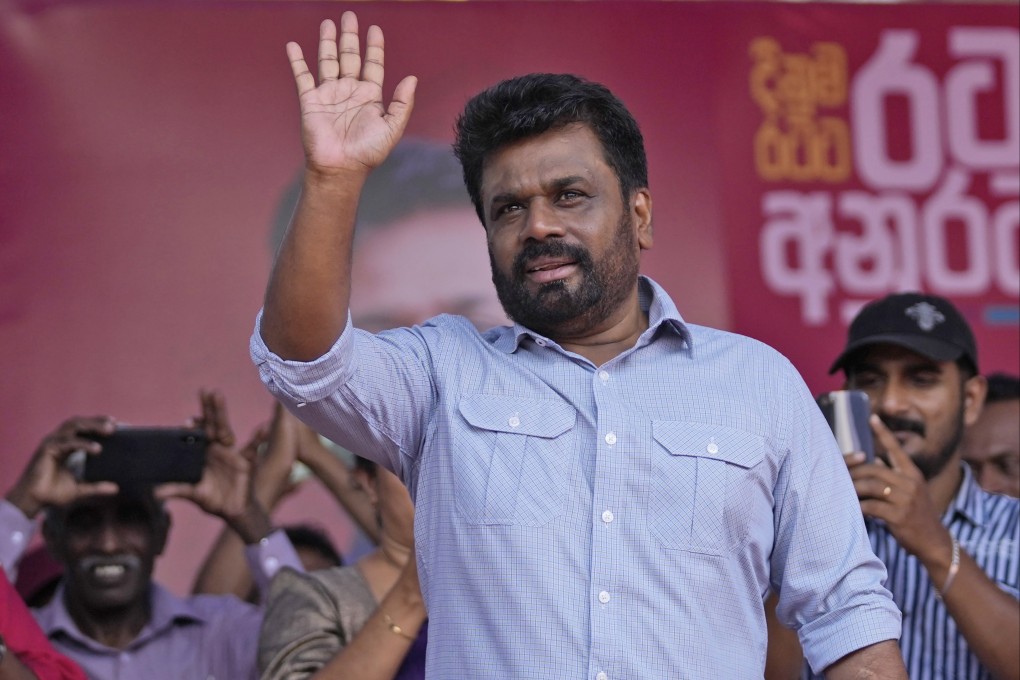Anura Kumara Dissanayake’s election campaign promised tough anti-corruption measures and policies to help the poor. Photo: AP