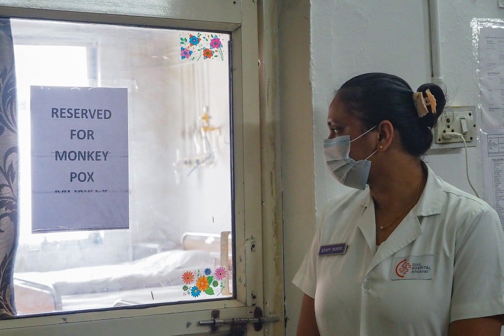 A nurse stands next to a newly created mpox isolation ward at a hospital in Ahmedabad, India. Photo: AFP/Getty Images/TNS