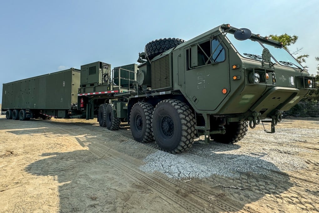 The Typhon, or Mid-Range Capability (MRC), missile system arrives for deployment in Northern Luzon, the Philippines, in April. Photo: US Army/Handout