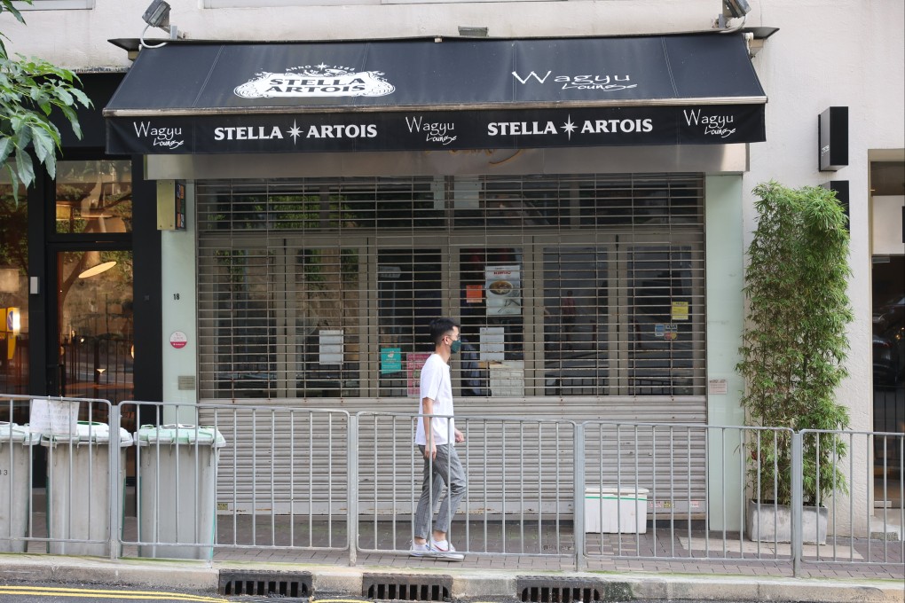 A shuttered restaurant in Happy Valley in 2023. Photo: Edmond So