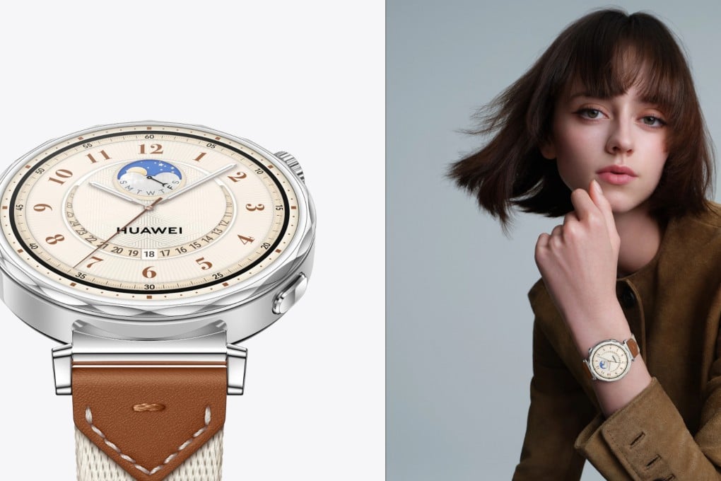 Huawei Technologies’ new Watch GT 5 series features a slimmer design, improved battery life, TruSense health-monitoring system and women’s health tracking. Photo: Huawei