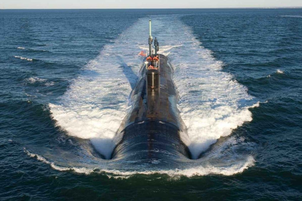 A Virginia-class nuclear-powered attack submarine of the type Australia is set to acquire from the early 2030s. Photo: US Navy