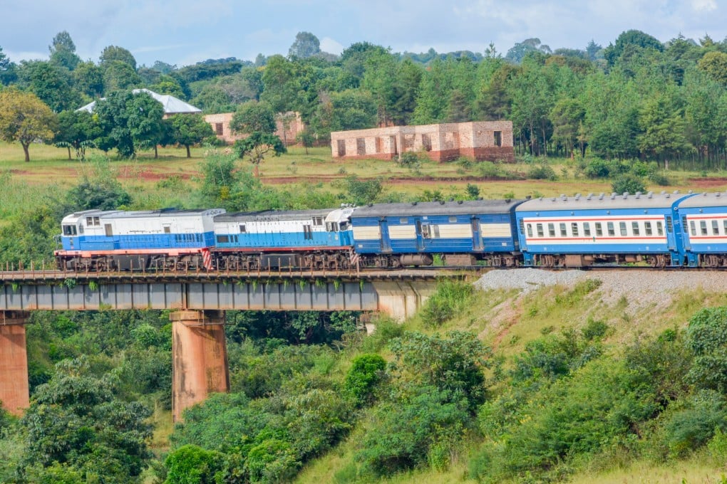 A train travels through Tanzania on the Tazara line. The railway will get a massive cash injection after Beijing pledged to spend US$1 billion on refurbishing the 50-year-old infrastructure. Photo: Shutterstock