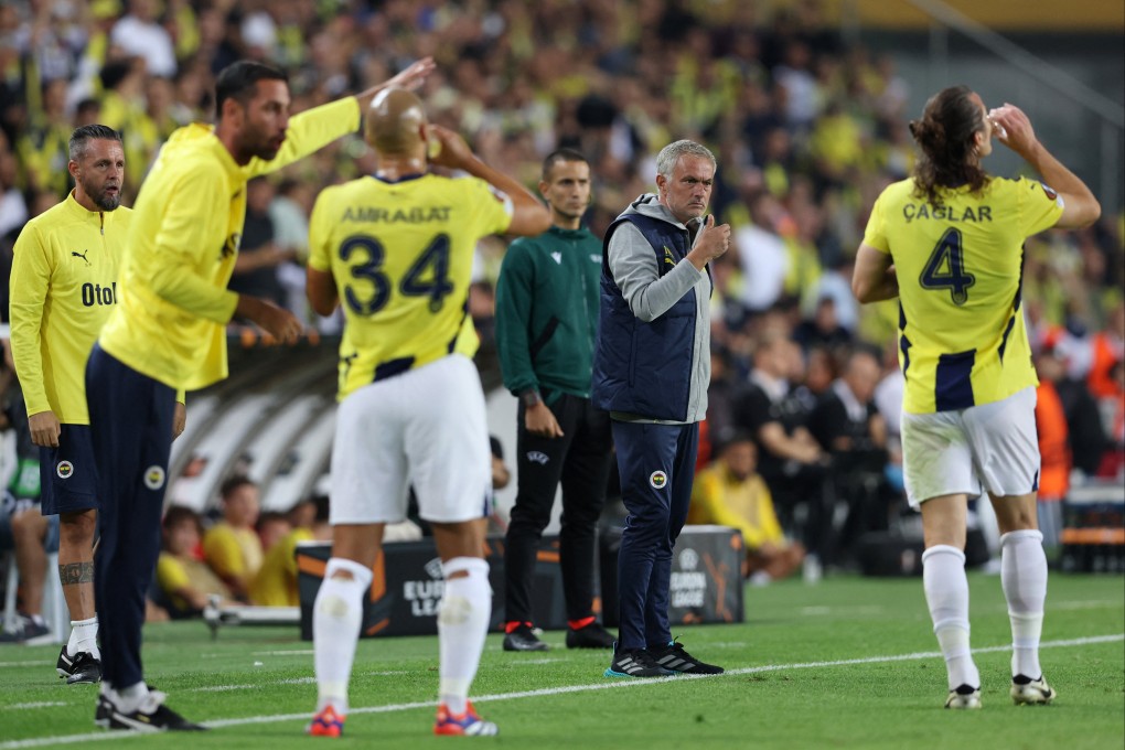 Jose Mourinho is beginning his latest European campaign in charge of Fenerbahce. Photo: Reuters