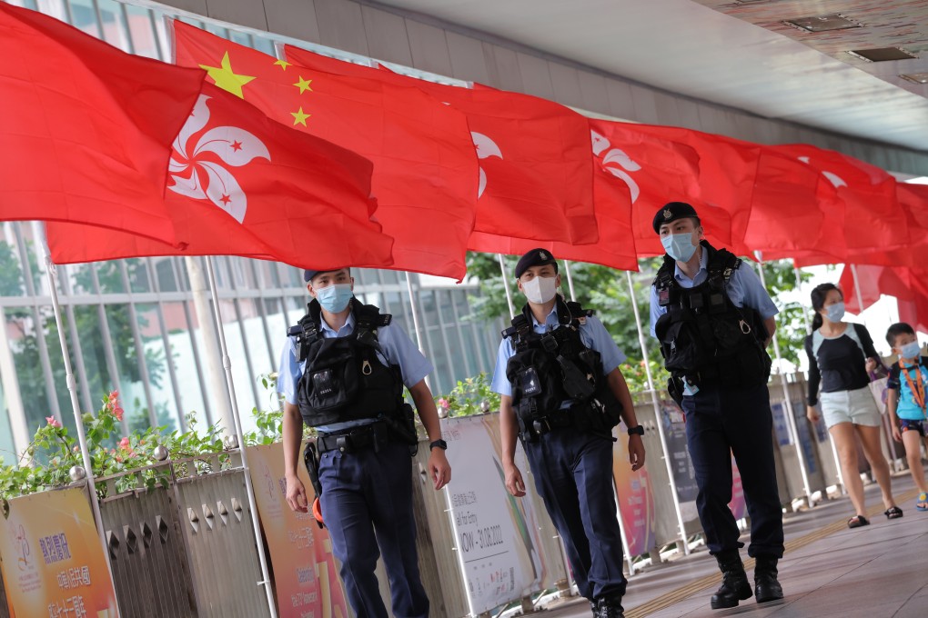 A source says the heavier police presence across the city on National Day will act as a deterrent. Photo: Jelly Tse