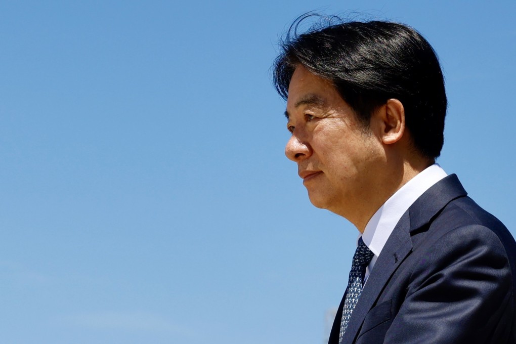 Taiwan’s leader William Lai walks inside a naval base in Penghu County, Taiwan, September 6, 2024. Photo: EPA-EFE
