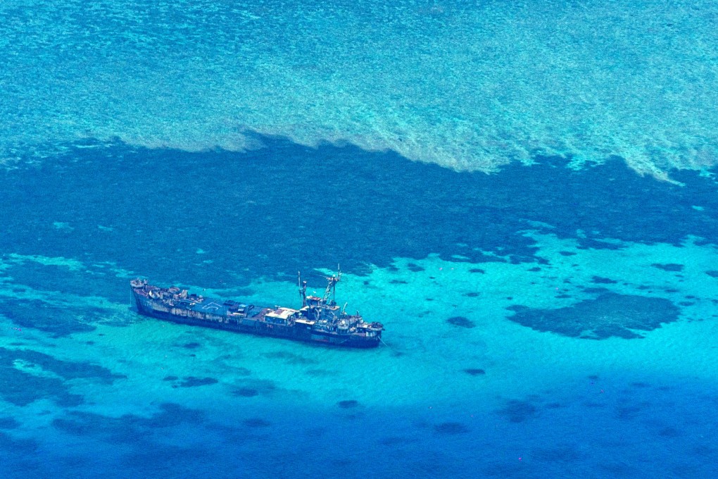 The BRP Sierra Madre is a dilapidated World War II-era ship that the Philippines deliberately grounded on the Second Thomas Shoal in 1999. Photo: Reuters