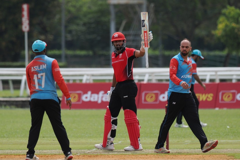 Nizakat Khan is the leading run scorer in T20 international cricket in 2024. Photo: Cricket Hong Kong, China