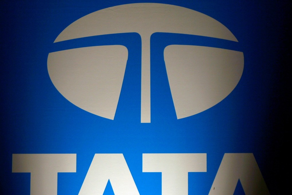 File: the logo of Tata Group at a business meeting organised by the Confederation of Indian Industry (CII) in New Delhi. Photo: Reuters