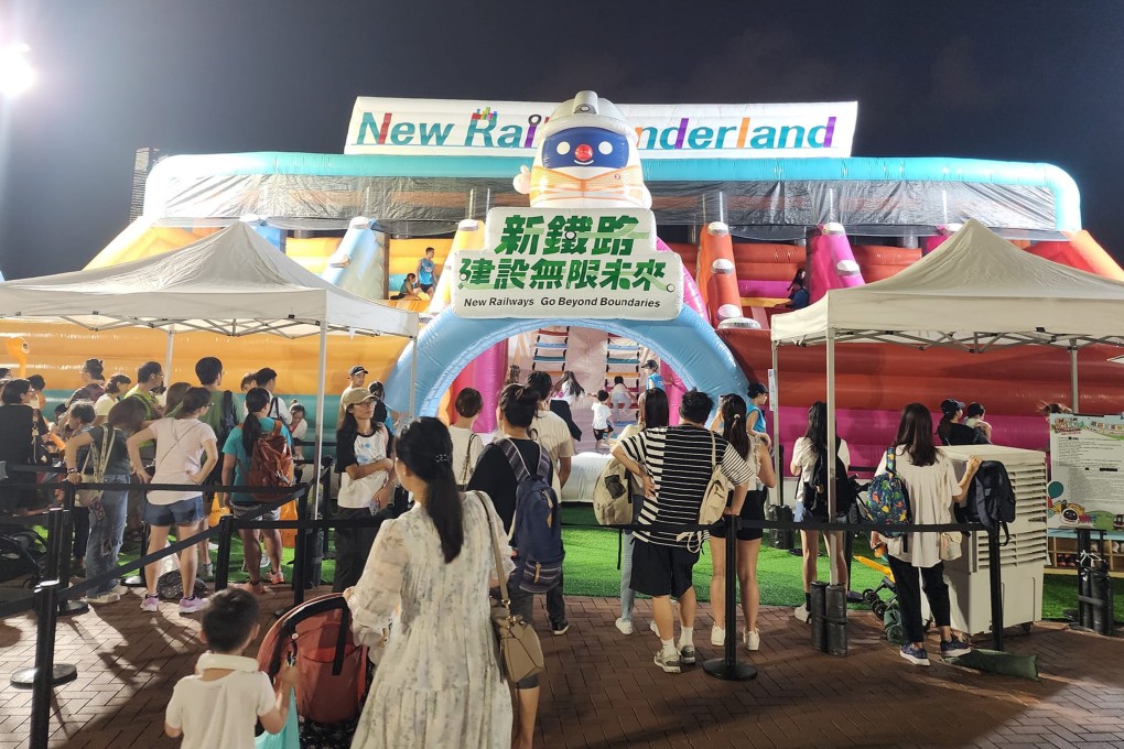 A carnival celebrating the 45th anniversary of the MTR Corporation began on Wednesday and is set to end on Sunday. Photo: Facebook/KW Mak