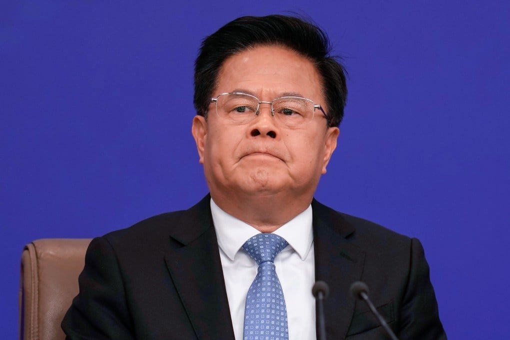 Zheng Shanjie, head of the National Development and Reform Commission, says China will “spare no effort” to help private companies. Photo: AP