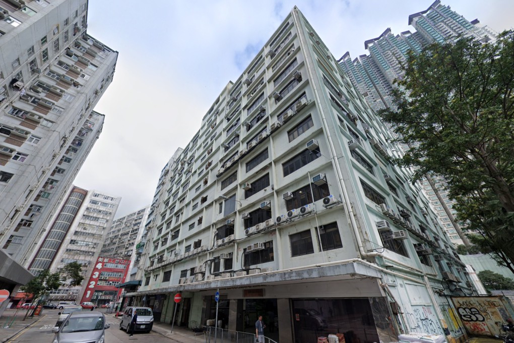 The mother called police after finding her son passed out at their flat in Lucky Building on San Ma Tau Street, Hung Hom. Photo: Google Maps