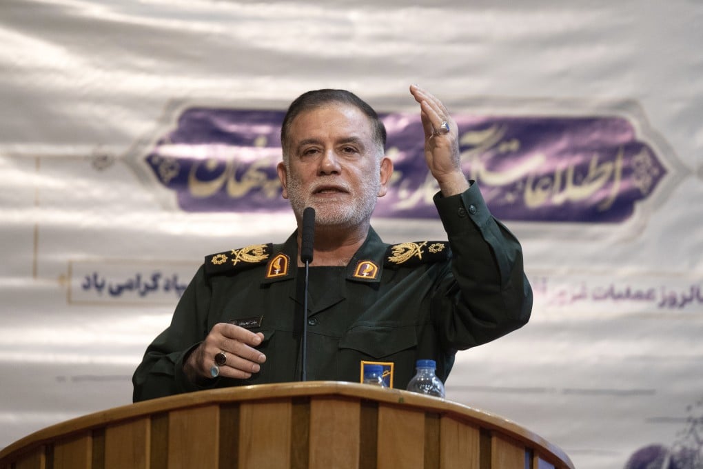 Iranian Revolutionary Guard Gen. Abbas Nilforushan. Photo: AP