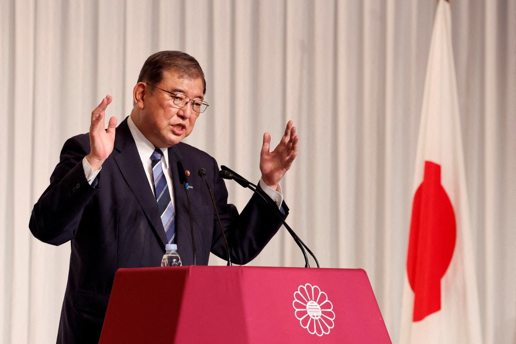 Shigeru Ishiba, the newly elected leader of Japan’s ruling Liberal Democratic Party. Photo: Reuters