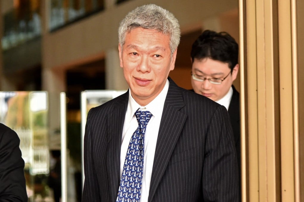Lee Hsien Yang, younger brother of Singapore’s Lee Hsien Loong, leaves court in 2017. Photo: AFP